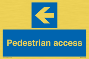 MR12819: Pedestrian access