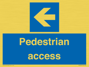 MR12819: Pedestrian access