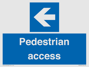 MR12819: Pedestrian access