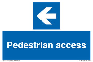 MR12819: Pedestrian access