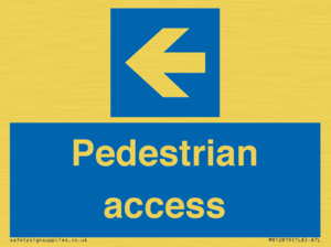 MR12819: Pedestrian access
