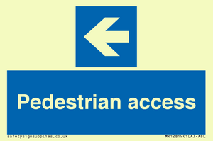 MR12819: Pedestrian access