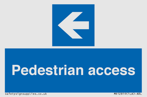 MR12819: Pedestrian access