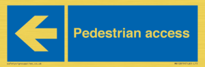 MR12819: Pedestrian access