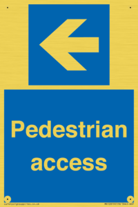 MR12819: Pedestrian access