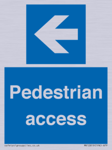 MR12819: Pedestrian access