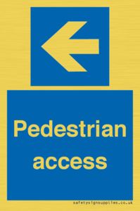 MR12819: Pedestrian access