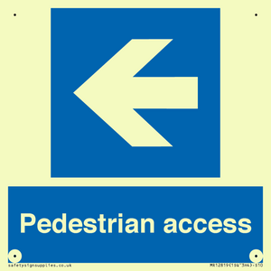 MR12819: Pedestrian access