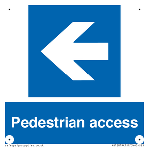 MR12819: Pedestrian access