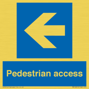 MR12819: Pedestrian access