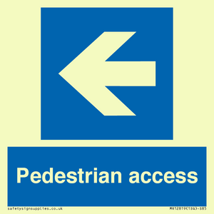 MR12819: Pedestrian access