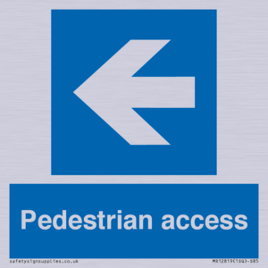 MR12819: Pedestrian access