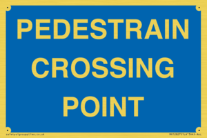 MR12827: PEDESTRAIN CROSSING POINT
