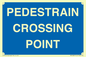 MR12827: PEDESTRAIN CROSSING POINT