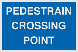 MR12827: PEDESTRAIN CROSSING POINT