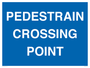 MR12827: PEDESTRAIN CROSSING POINT