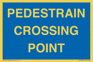 MR12827: PEDESTRAIN CROSSING POINT