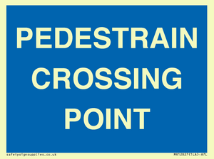 MR12827: PEDESTRAIN CROSSING POINT