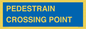 MR12827: PEDESTRAIN CROSSING POINT