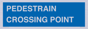 MR12827: PEDESTRAIN CROSSING POINT