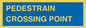 MR12827: PEDESTRAIN CROSSING POINT