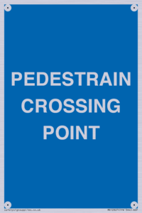 MR12827: PEDESTRAIN CROSSING POINT