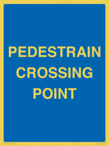 MR12827: PEDESTRAIN CROSSING POINT