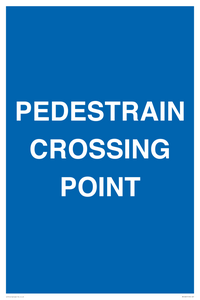 MR12827: PEDESTRAIN CROSSING POINT
