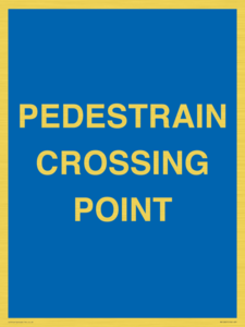 MR12827: PEDESTRAIN CROSSING POINT