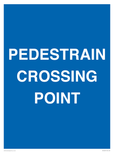 MR12827: PEDESTRAIN CROSSING POINT