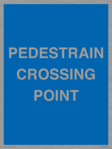 MR12827: PEDESTRAIN CROSSING POINT