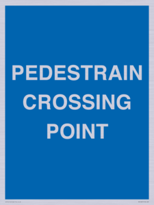 MR12827: PEDESTRAIN CROSSING POINT