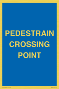 MR12827: PEDESTRAIN CROSSING POINT