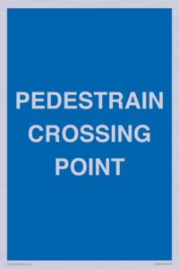 MR12827: PEDESTRAIN CROSSING POINT