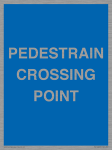 MR12827: PEDESTRAIN CROSSING POINT