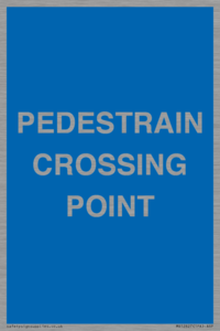 MR12827: PEDESTRAIN CROSSING POINT
