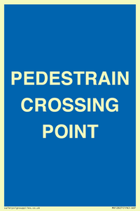 MR12827: PEDESTRAIN CROSSING POINT