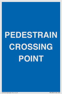 MR12827: PEDESTRAIN CROSSING POINT