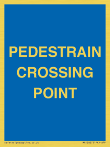 MR12827: PEDESTRAIN CROSSING POINT