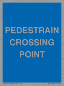 MR12827: PEDESTRAIN CROSSING POINT