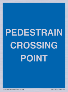 MR12827: PEDESTRAIN CROSSING POINT