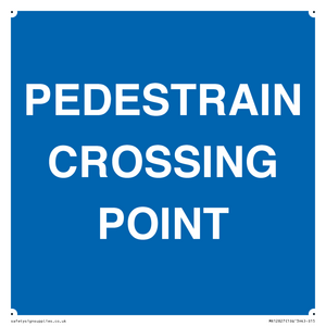 MR12827: PEDESTRAIN CROSSING POINT