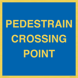 MR12827: PEDESTRAIN CROSSING POINT