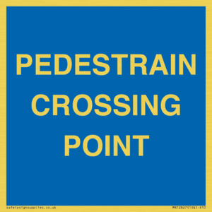 MR12827: PEDESTRAIN CROSSING POINT