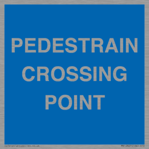 MR12827: PEDESTRAIN CROSSING POINT