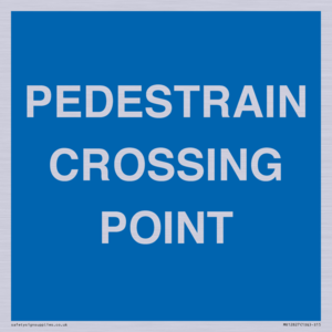MR12827: PEDESTRAIN CROSSING POINT
