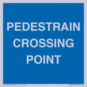 MR12827: PEDESTRAIN CROSSING POINT