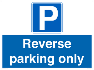 MR13797: Reverse parking only