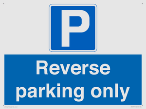MR13797: Reverse parking only