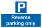 MR13797: Reverse parking only
